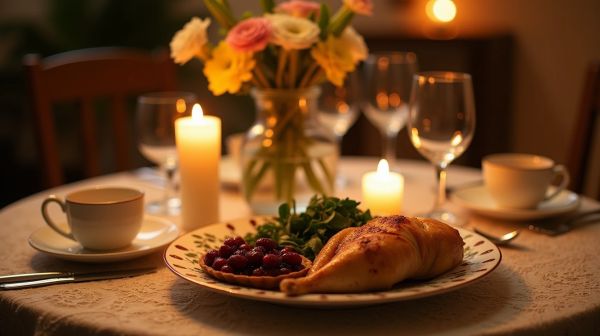 Réussir un dîner romantique avec des recettes faciles à préparer chez soi